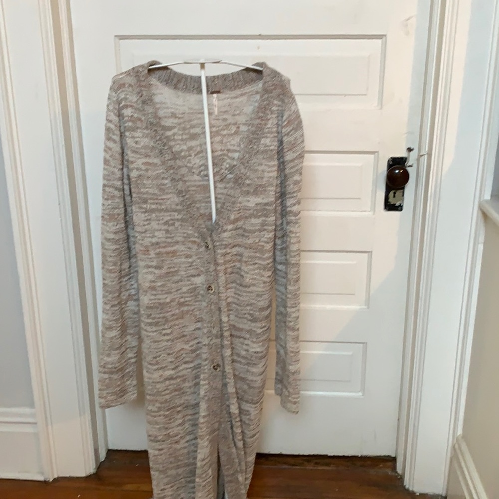 Free people cotton blend sweater dress. NWOT. Retail 148